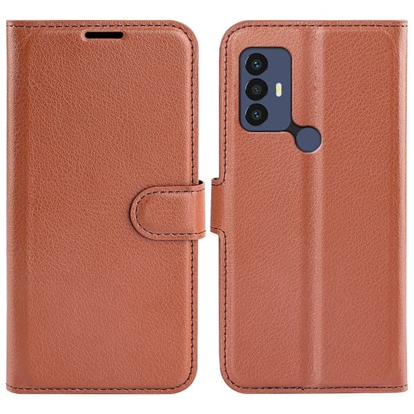 Classic Tcl 306 / 305 / 30e / 30se Flippetui - Brun Brown