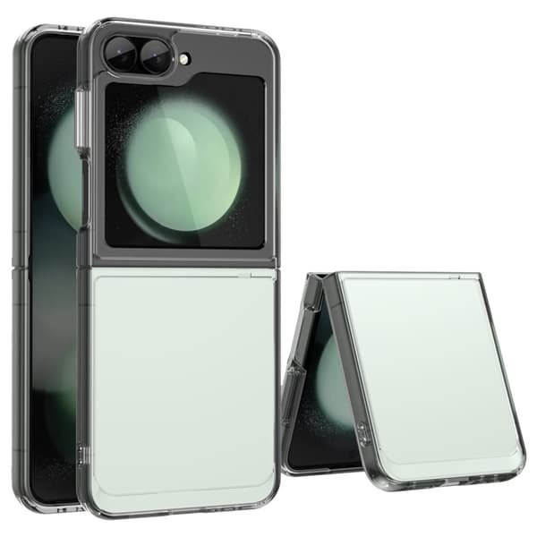 Samsung Galaxy Z Flip6 smart akryl cover - Transparent Transparent