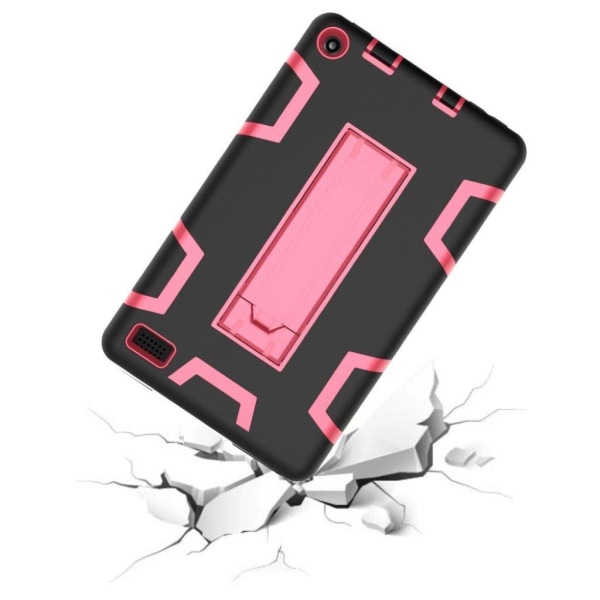 Amazon Kindle (2019) cool silicone case - Black / Rose Svart