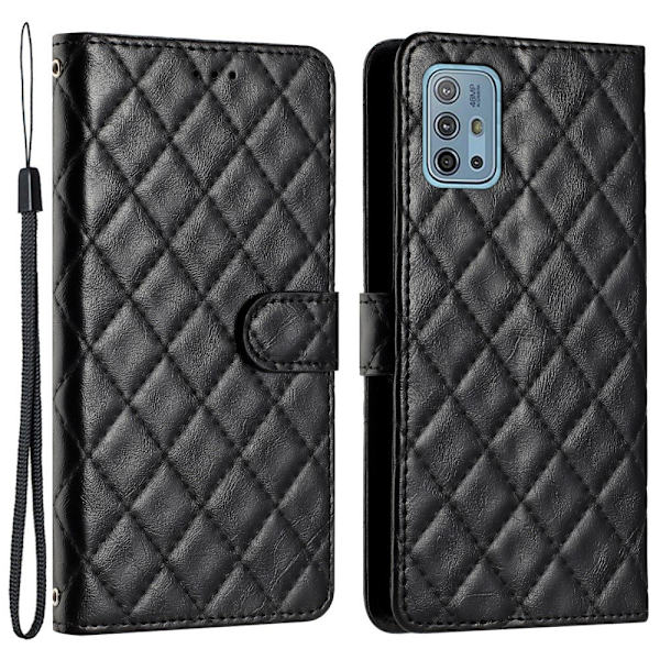 Funktionelt rombe etui med pung Black