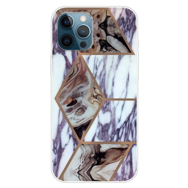 Abstract iPhone 16 Pro-deksel - Style M Blue