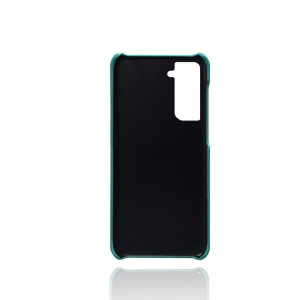 Samsung Galaxy S21 skal med korthållare - Grön Grön