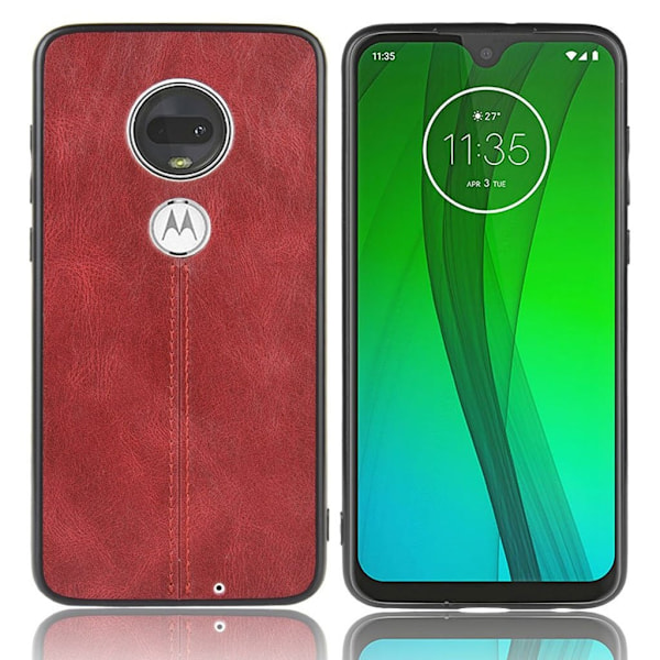 Admiral Motorola Moto G7 / G7 Plus kuoret - Punainen Red