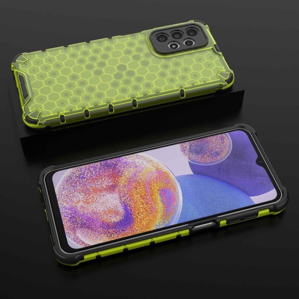 Bofink Honeycomb Samsung Galaxy A23 cover - Grøn Green