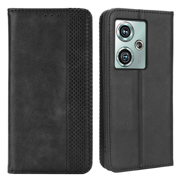 Bofink Vintage ZTE nubia Z50 Læder Etui - Sort Black