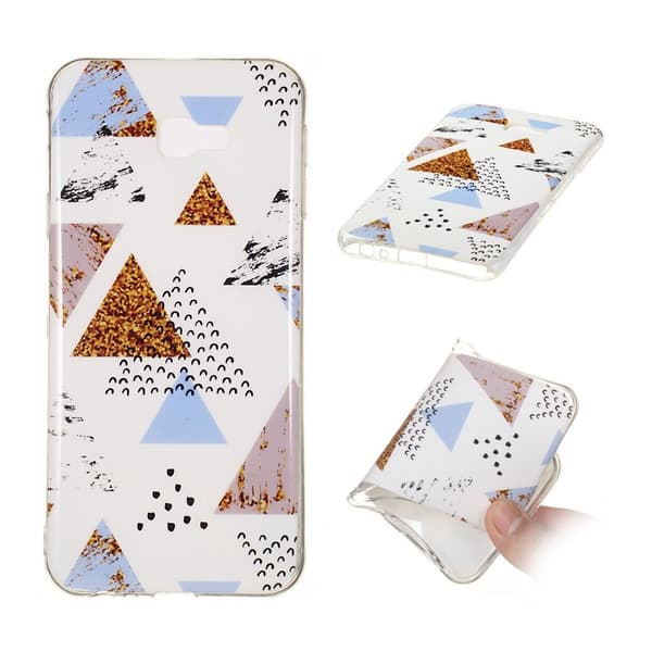 Samsung Galaxy J4 Plus (2018) Marmor Mønster Etui - Style G Multicolor