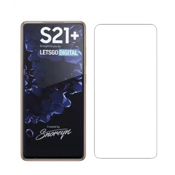 0.3mm hærdet glas skærmbeskytter til Samsung Galaxy S21 Plus Transparent