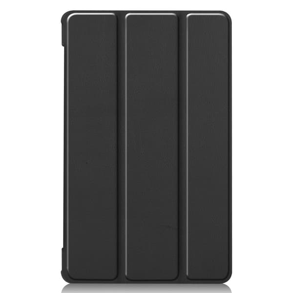 Tri-fold skinnstativveske for Lenovo Tab M8 (3. generasjon) - Svart Black