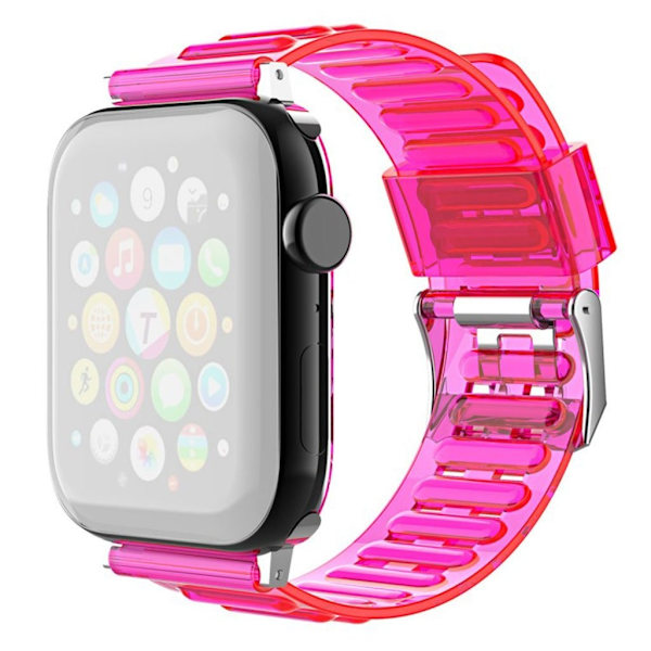 Universal translucent style watch band - Rose Rosa