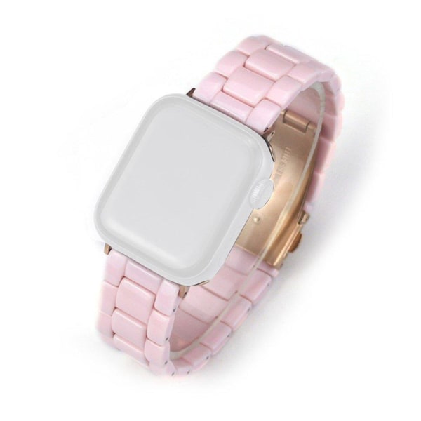 Apple Watch 40mm hartsinen monivärinen ranneke - Pinkki Pink