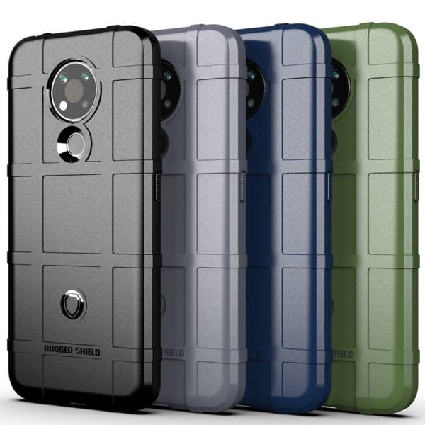 Rugged Shield Etui Nokia 3.4 - Blå Blue