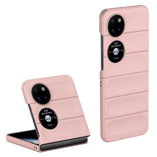 Deksel med mykt grep for Huawei P50 - Rosa Pink