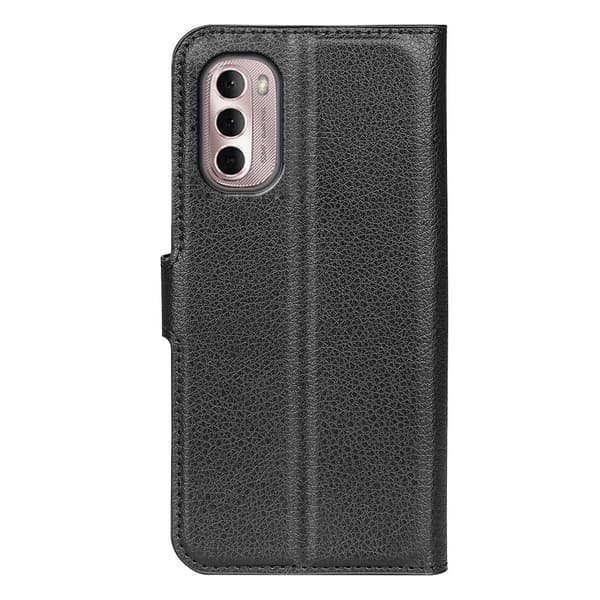 Klassisk Motorola Moto G Stylus (2022) flip etui - Sort Black