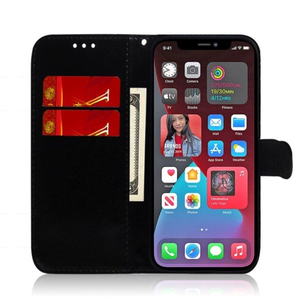 Mirror etui til iPhone 13 Pro Max - Sort Black