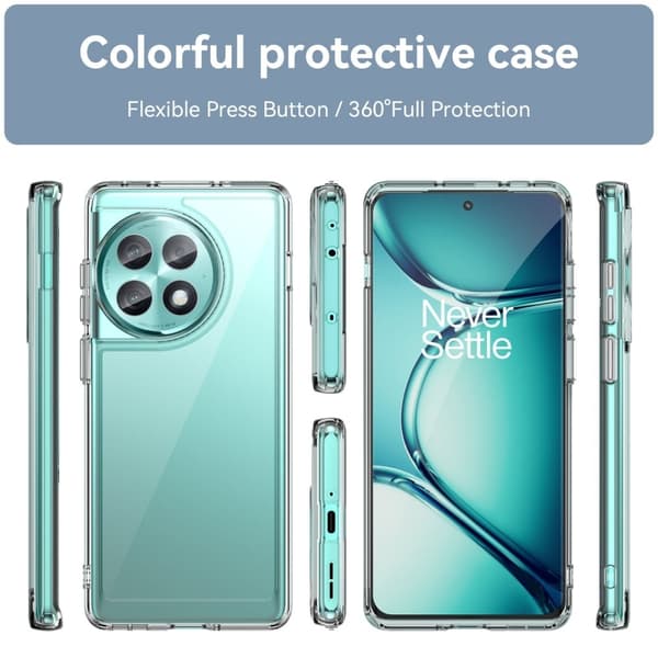 OnePlus Ace 2 Pro smart akryl cover - Transparent Transparent