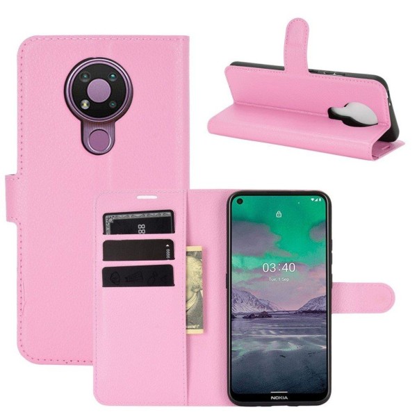 Classic Nokia 3.4 flip etui - pink Pink