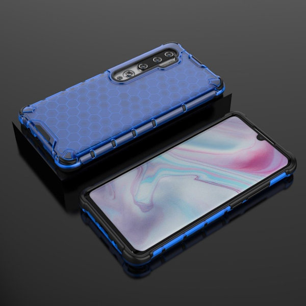 Glitter Xiaomi Mi CC9 Pro / Xiaomi Mi Note 10 skal - Blå Blå