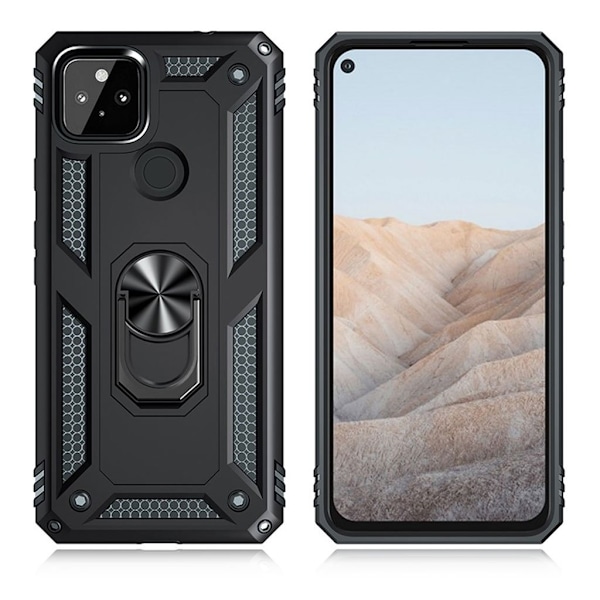 Bofink Combat Google Pixel 5a Suojakotelo - Musta Black