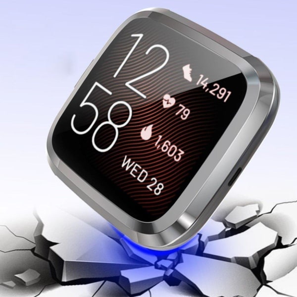 Fitbit Versa 2 electroplating case - Grey Silvergrå