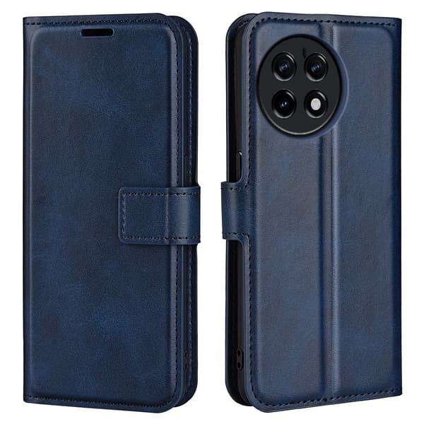 Læretui med Lommebok til OnePlus 11R / Ace 2 - Blå Blue