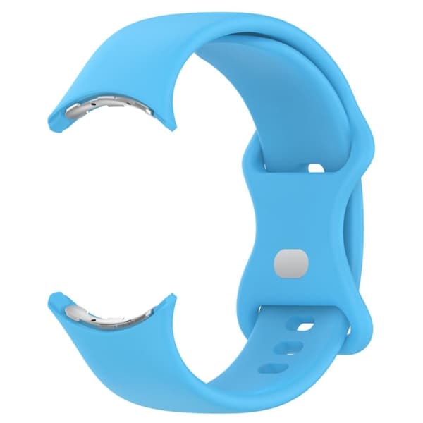 Google Pixel Watch silikoninen ranneke - Taivaansininen Blue