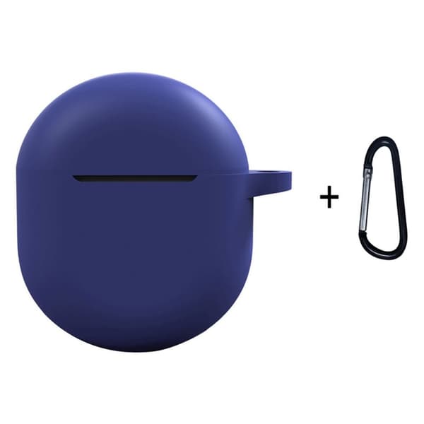 OnePlus Buds kestävä silikonikotelo - Tummansininen Blue