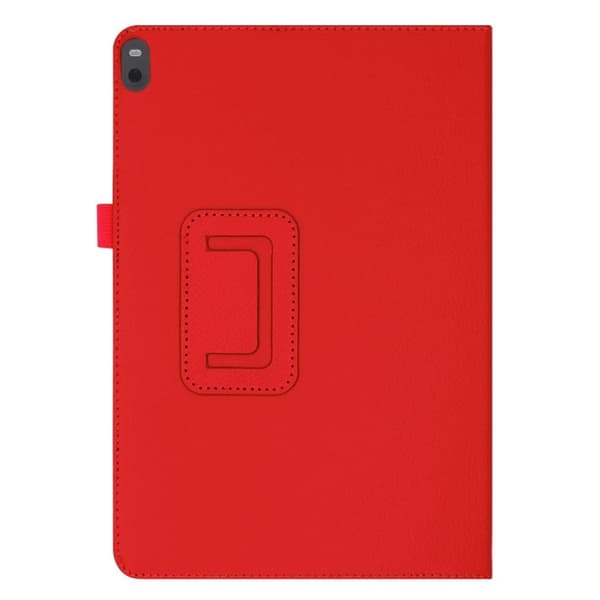 Lenovo Tab P10 Litchi läderfodral - Röd Röd