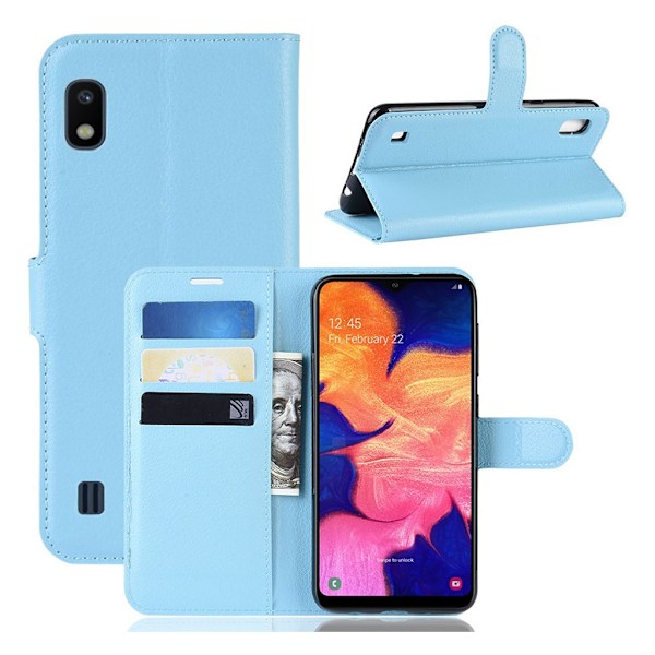 Classic Samsung Galaxy A10 kotelot - Vauvasininen Blue