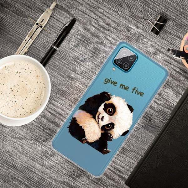 Deco Samsung Galaxy A12 5G etui - Give Me Five Black