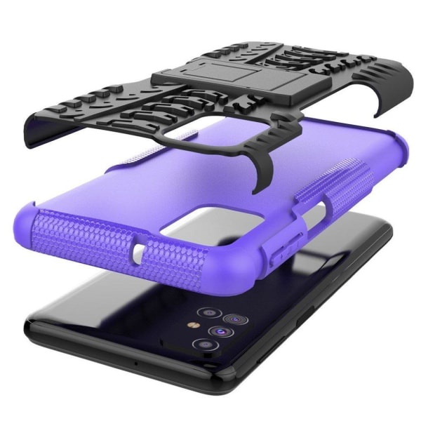 Offroad etui - Samsung Galaxy M31s - lilla Purple