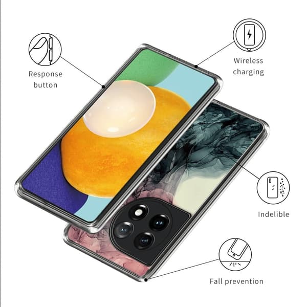 Marble design OnePlus Ace 3 / OnePlus 12R kotelot - Tyyli E Multicolor