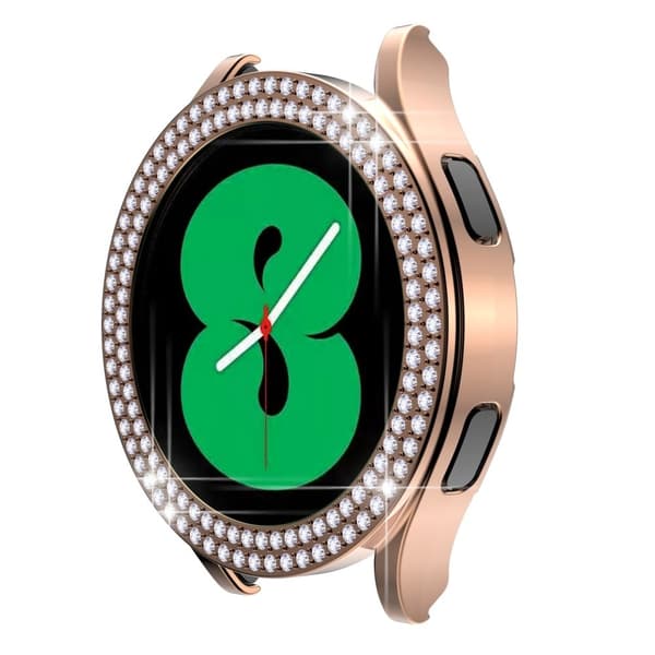 Samsung Galaxy Watch 5 (44mm) strassdekorationsfodral - Roséguld Guld