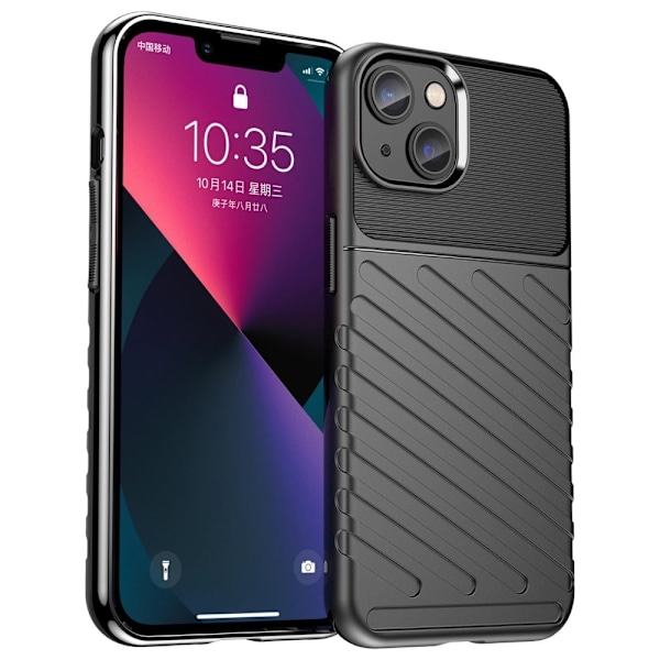 Thunder iPhone 14 Etui - Svart Black