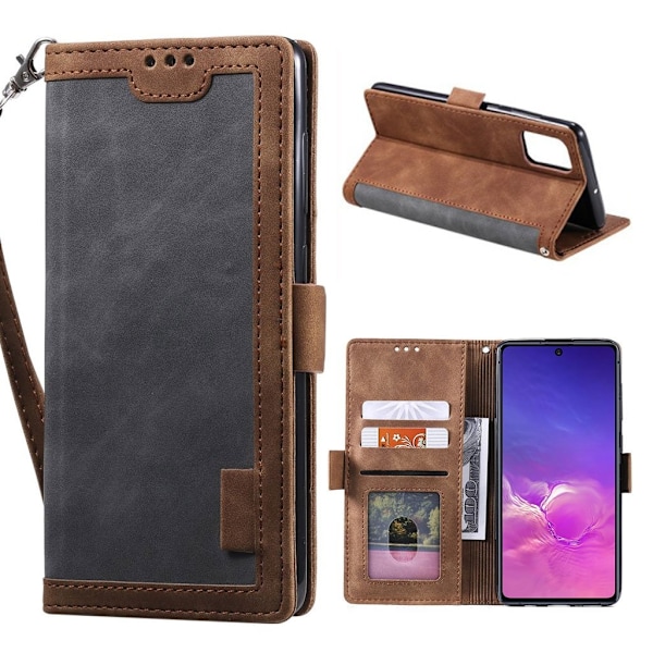Surburbian Samsung Galaxy S10 Lite kotelot - Harmaa Silver grey