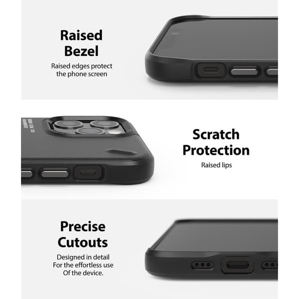 Ringke ONYX DESIGN - iPhone 12 / 12 Pro - Male Black