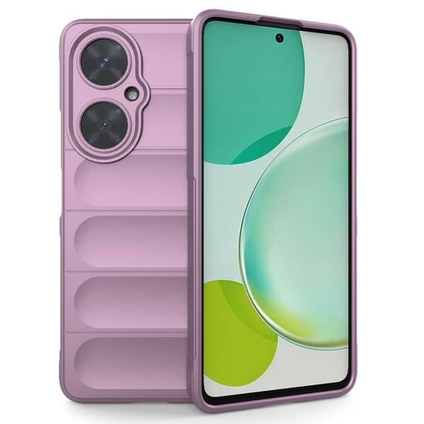 Mjukt greppformat Huawei Nova 11i skal - Lila Lila