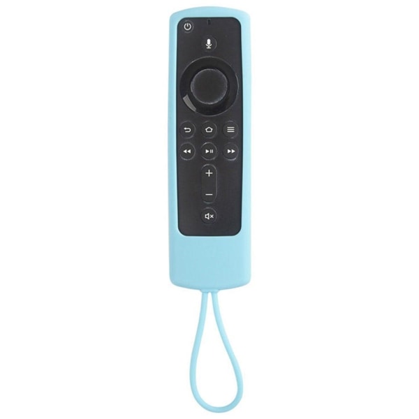 Amazon Fire TV Stick 4K silikone cover lanyard - Himmelblå Blue