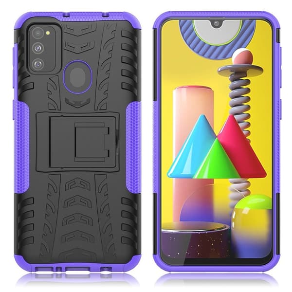 Offroad Samsung Galaxy M31 skal - Lila Lila