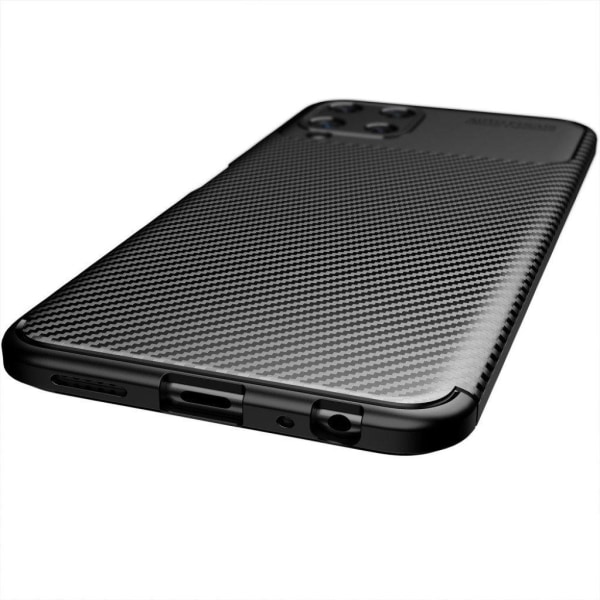 Carbon Shield Samsung Galaxy A22 4G skal - Svart Svart