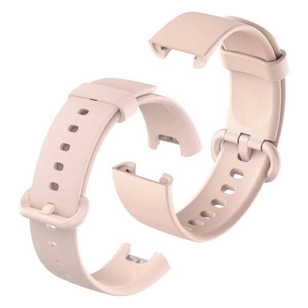 Xiaomi Mi Watch Lite / Redmi Watch durable silicone watch band - Pink Rosa