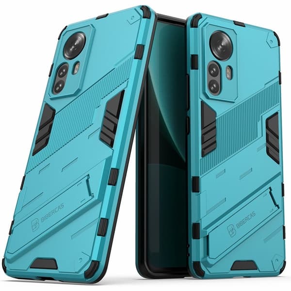 Støtsikkert hybriddeksel for Xiaomi 12 Pro - Babyblå Blue