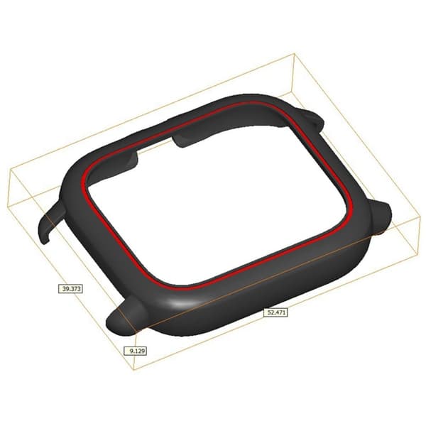 Huami Amazfit GTS3 Skyddsfodral Ram Hårt ihåligt klockfodral - Midnattsblå Blå