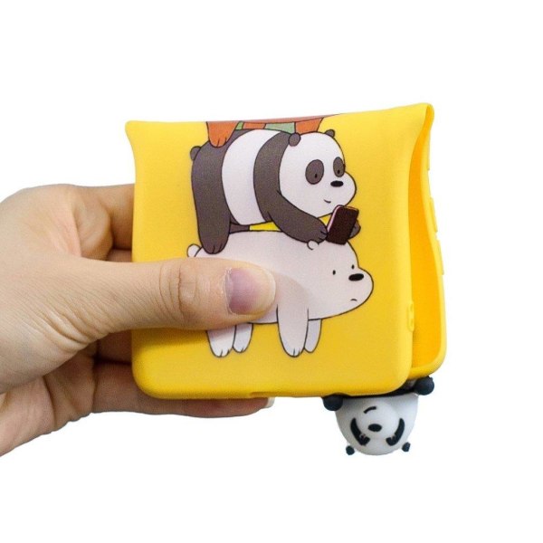 Huawei P30 Pro 3D kuvio kotelo - Panda Ja Karhu Multicolor