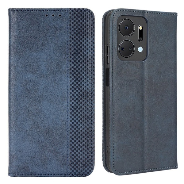 Bofink Vintage Honor X7a Læder Etui - Blå Blue