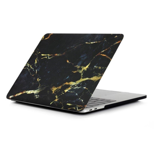 MacBook Pro 13 Touchbar beskyttelsesetui i plastik med printet møster - Stjernehimmel/Blå Multicolor