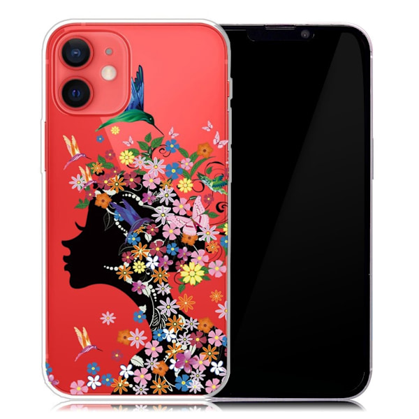 Deco iPhone 13 Mini deksel - Blomster Og Skjønnhet Multicolor