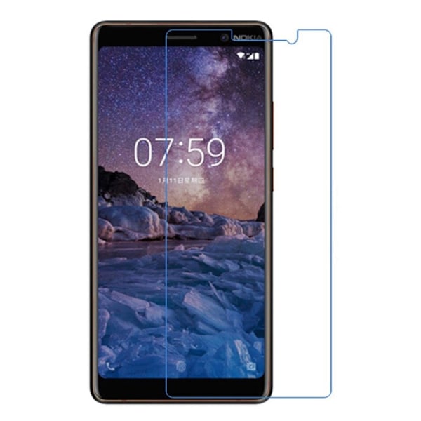 Ultra-klart Nokia 7 Plus skärmskydd Transparent