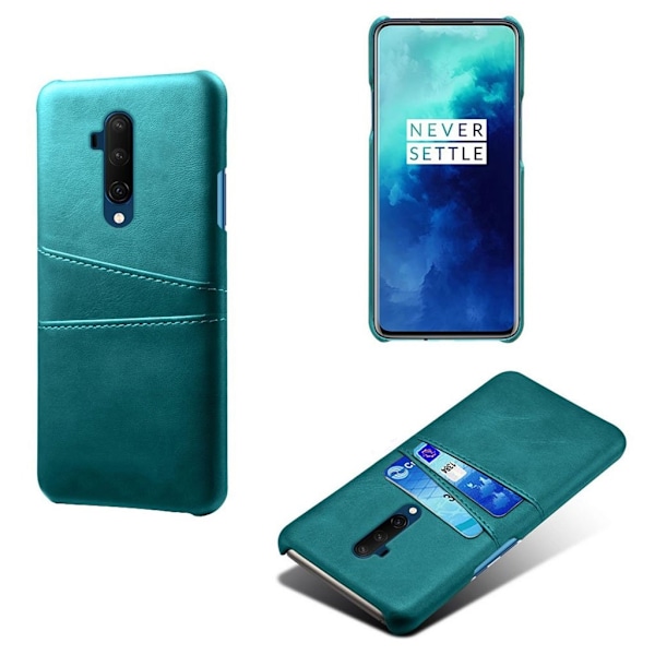 OnePlus 7T Pro skal med korthållare - Blå Blå
