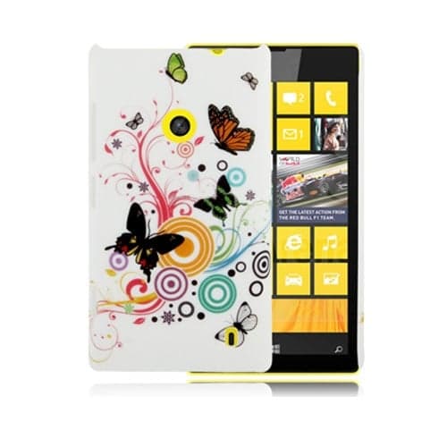 Valentine (Three Sommerfugler) Nokia Lumia 520 Etui Multicolor