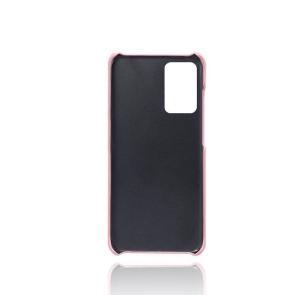 Dual Card Etui Samsung Galaxy A72 5G - Rødguld Pink